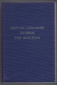 cover of Oxford Libraries Outside the Bodleian
