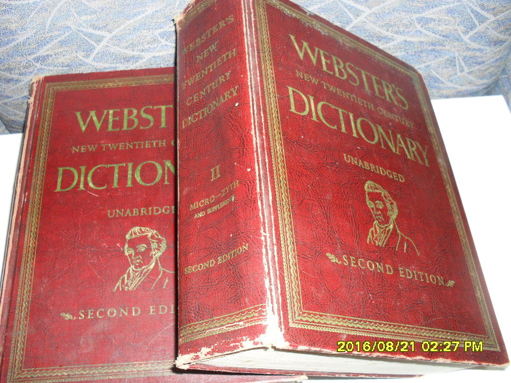 Webster's New Twentieth Century Dictionary of the English