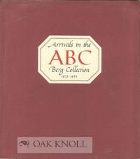 ABC, ARRIVALS IN THE BERG COLLECTION 1973-1975