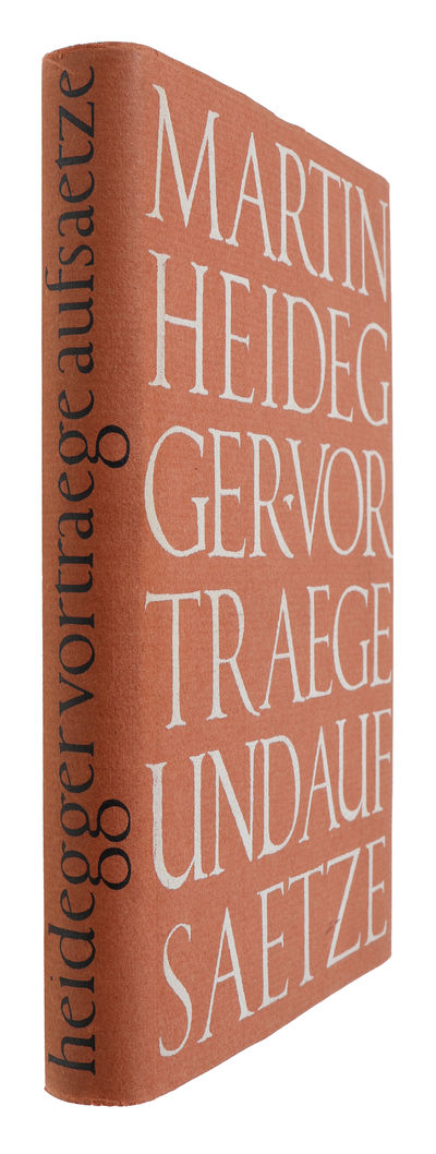 Vorträge und Aufsätze.  - [PRESENTATION-COPY OF ONE OF THE MOST IMPORTANT COLLECTIONS OF MODERN PHILOSOPHY] (photo 2)