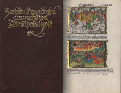 ZERBSTER PRUNKBIBEL CRANACHBIBEL DIE APOKALYPSE…