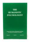 The Humanistic Psychologist Volume 19 Number 1 Spring 1991 [Transpersonal Psychology]