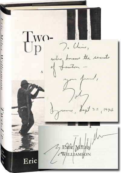 Two-Up (First Edition, inscribed to fellow author Chris Offutt)