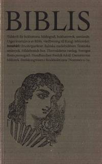 Biblis N:r 3-4. 2000. Tema: Ericsbergsarkivet.
