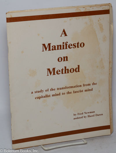 New York: International Workers Party, 1974. Pamphlet. 64p., wraps foxed, paper toned else good cond...