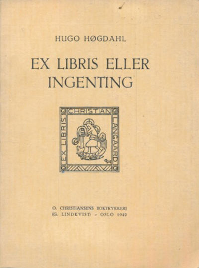 Ex Libris eller ingenting.