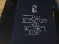 DRUG INTERACTIONS AND SIDE EFFECTS INDEX - 