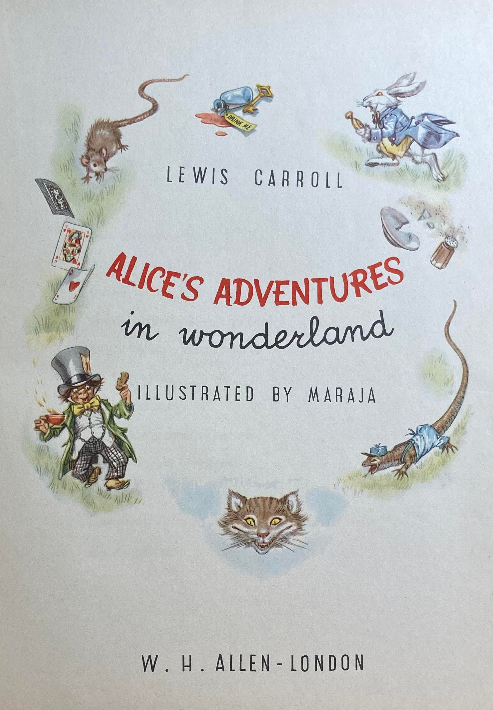 小物などお買い得な福袋 Alice's Adventures in Wonderland by Lewis Carroll | Color 洋書