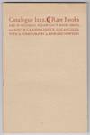 Catalogue lxxx. Rare Books Old &amp; Modern