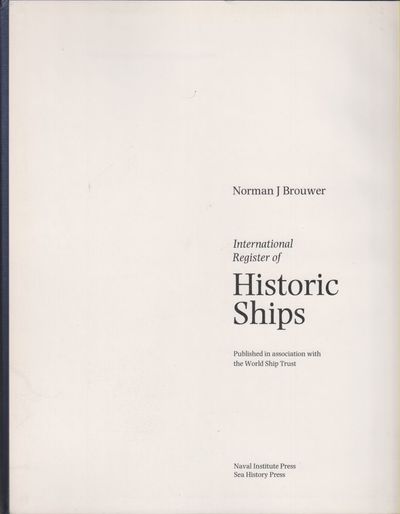 International Register Of Historic Ships.
