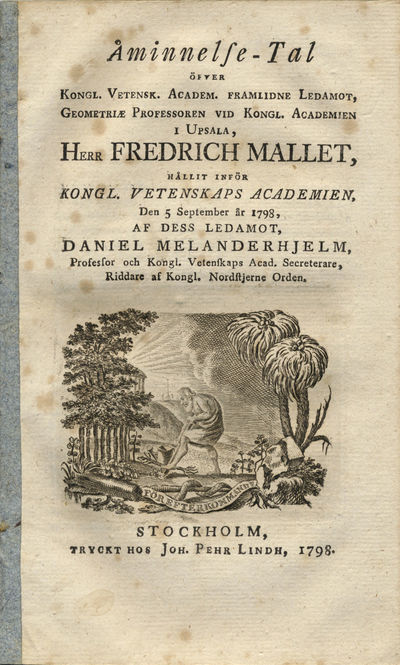Åminnelse-tal öfver kongl. Vetensk. academ.…