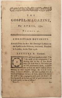 cover of 1770 1st/1st GOSPEL MAGAZINE Rare Female Publisher