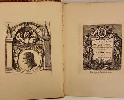 The Dances of Death, Through the Various Stages of Human Life: Wherein the Capriciousness of That Tyrant is Exhibited in Forty-Six Copper Plates; Done From the Original Designs, Which Were Cut in Wood, and Afterwards Painted, By John Holbein. To which ar (photo 3)