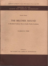 cover of BELCHER MOUND: A Stratified Caddoan Site in Caddo Parish, Luisiana, The.