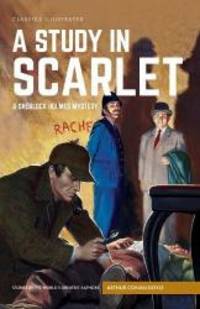 image of A Study in Scarlet: A Sherlock Holmes Mystery (Classics Illustrated)