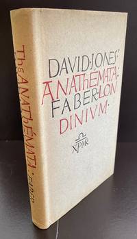 The Anathemata : Evan Gill’s Personal Copy by David Jones - First UK Edition - 1952 - from Ashton Rare Books ABA, PBFA, ILAB (SKU: 2222322244791)