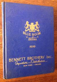 Bennett Brothers Inc: Diamond Importers--Merchandise Distributors (1939 Blue Book of Quality Merchandise)