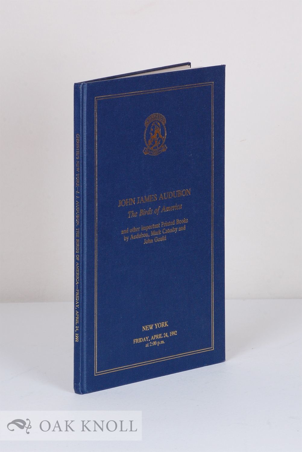 JOHN JAMES AUDUBON, THE BIRDS OF AMERICA AND OTHER