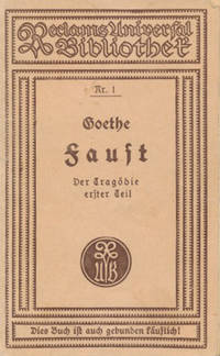 Faust. Der Tragödie erster Teil.
