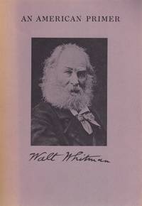 cover of An American Primer With Facsimiles of the Original Manuscript