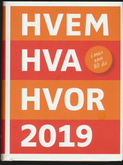 Hvem Hva Hvor 2019
