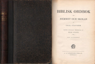 BIBLISK ORDBOK FÖR HEMMET OCH SKOLAN.