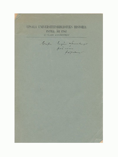 Upsala universitetsbiblioteks historia intill år…