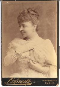 Fine Unsigned Cabinet photo by Lafayette (Dame Emma, 1852-1930, Canadian Operatic Soprano)