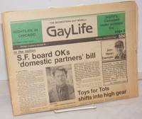 image of Chicago GayLife: the international gay newsleader; vol. 8, #25, Thursday, December 2, 1982: SF Board OKs 'Domestic Partners' bill