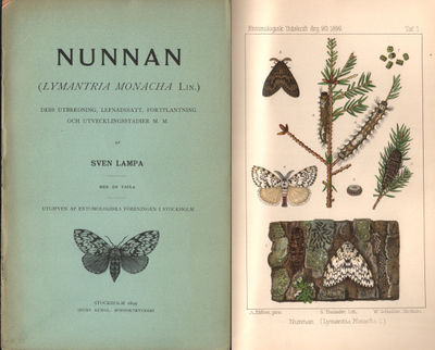 NUNNAN. (LYMANTRIA MONACHA Lin.) dess utbredning,…