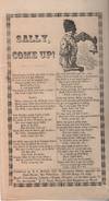 SALLY, COME UP! [Broadside Ballad-Sheet]