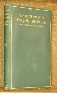 THE DICTIONARY OF ENGLISH FURNITURE - VOL. 1 A-CH (INCOMPLETE SET)