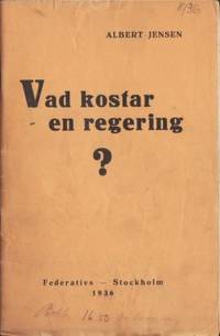 Vad kostar en regering?