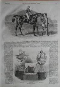 Horseracing: Sweetsauce, the Winner of the Stewards' and the Goodwood Cups; & The Goodwood Race Plate. by Engraving - 1860 - from N. G. Lawrie Books. (SKU: 28848)