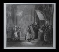 [Gravure originale sur acier intitule :] Andr de Hongrie associ  l'Ordre de Saint-Jean de...