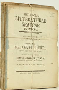 Historiola litteraturae graecae in Svecia. I-XII…