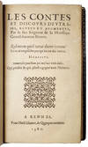 Les contes et discours d’Eutrapel [...]