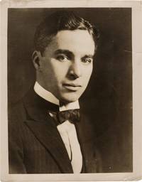 Original double weight portrait photograph of Charlie Chaplin, circa 1910s