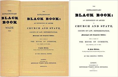 The Extraordinary Black Book: An Exposition of Abuses Church State..