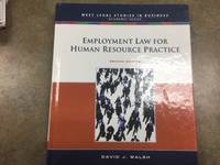 Employment law for human resource practice