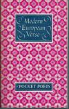 MODERN EUROPEAN VERSE. THE POCKET POETS