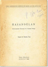 Hasanoglan: Socio-Economic Structure of a Turkish Village