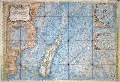 Carte réduite de Canal de Mozambique et des Isles…
