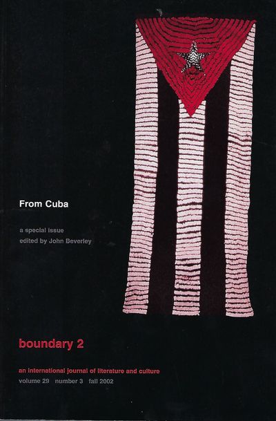 BOUNDARY 2: SPECIAL ISSUE "FROM CUBA