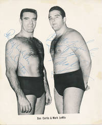 Inscribed Photograph Signed de CURTIS, Don (2917-2008) and LEWIN, Mark (born 1937)