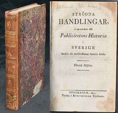 Strödda handlingar, i synnerhet till…