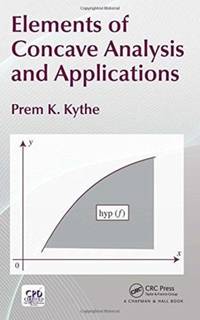 Elements of Concave Analysis and Applications
