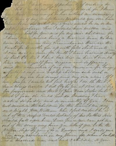 1852 Letter from a Soldier of the 7th...; (photo 1)
