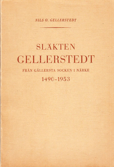 Släkten Gellerstedt från slutet av 1400-talet…