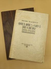 Quelques Coins Du Coeur: Proses. Avec 24 Bois Dessinés et Gravés par Frans Masereel